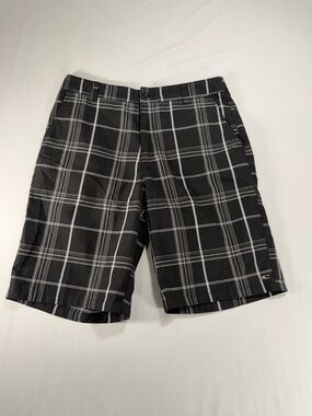 Men’s O’neill Bermuda Shorts Black-And-White Stripes Size 33 #866